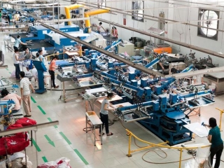 Công nghệ in lụa bằng máy