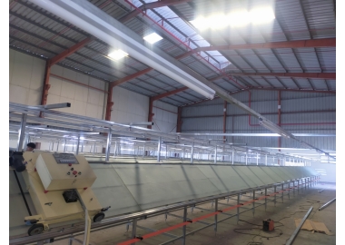 BÀN IN LỤA NGHIÊNG HÌNH NÓN MẶT KÍNH